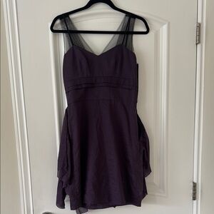 Elegant Purple Dress